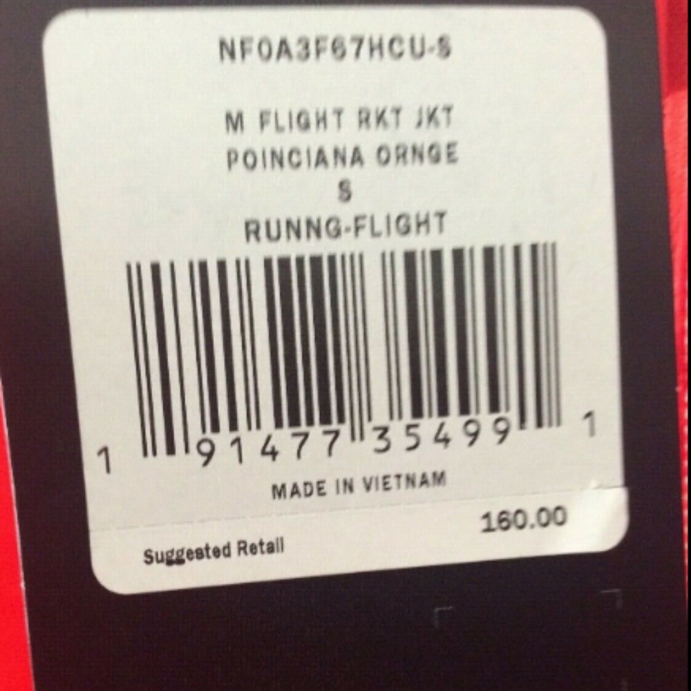 North Face Flight series RKT running jacket sz S - Picture 4 of 5
